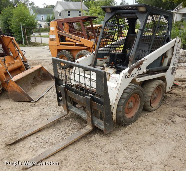 image for item HA9391 Bobcat 553  skid steer loader