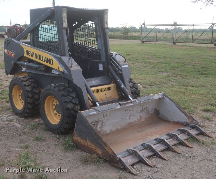 image for item HT9645 2007 New Holland L160  skid steer loader