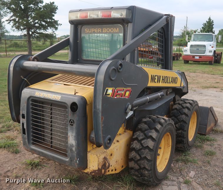 image for item HT9645 2007 New Holland L160  skid steer loader