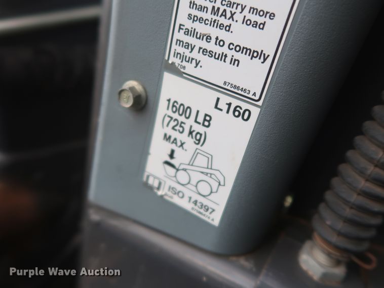 image for item HT9645 2007 New Holland L160  skid steer loader