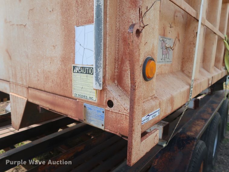 image for item HT9651 Ox Bodies 8-10 dump bed