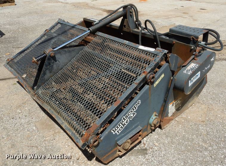 Bobcat 6A landscape rake in Leavenworth, KS Item HV9467 sold Purple