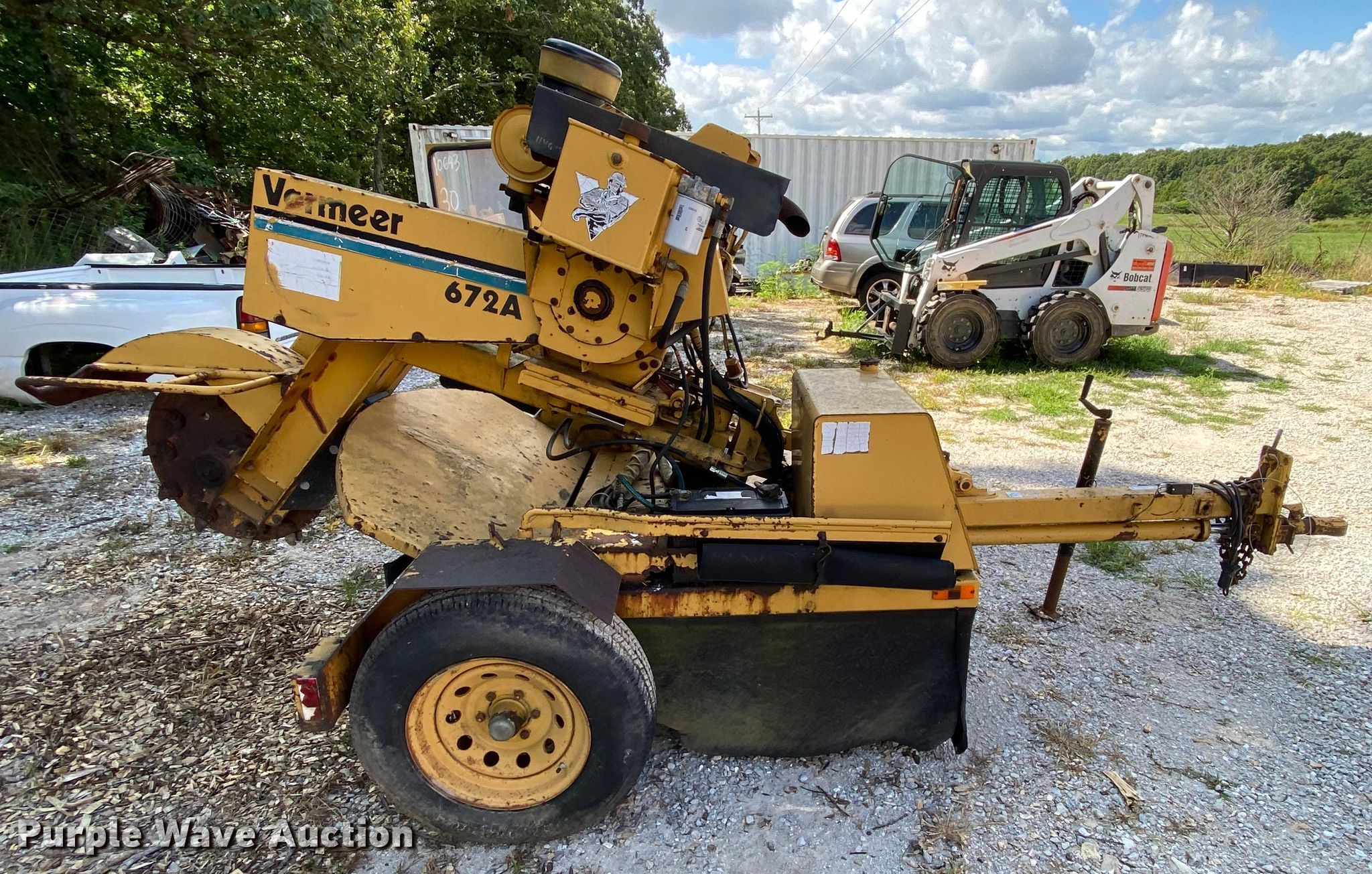 2009 Vermeer SC672A stump grinder in Springfield, MO Item HG9246 sold