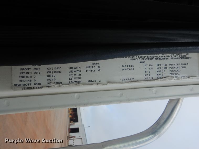 image for item DI0290 2008 Mack CHU613  semi truck