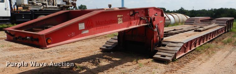 image for item DI0294 2000 Atoka 06-RGN-50-3 lowboy equipment trailer