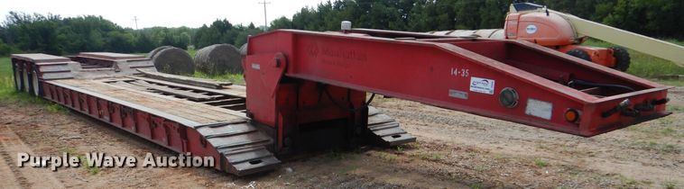 image for item DI0294 2000 Atoka 06-RGN-50-3 lowboy equipment trailer