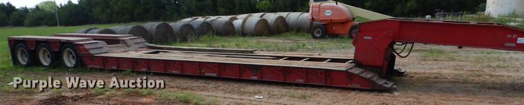 image for item DI0294 2000 Atoka 06-RGN-50-3 lowboy equipment trailer