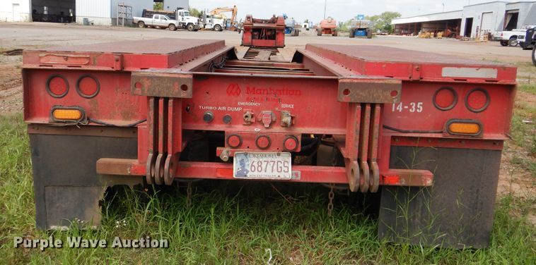 image for item DI0294 2000 Atoka 06-RGN-50-3 lowboy equipment trailer