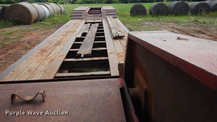 image for item DI0294 2000 Atoka 06-RGN-50-3 lowboy equipment trailer