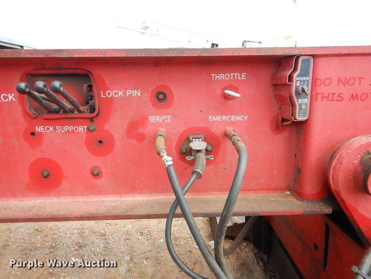 image for item DI0294 2000 Atoka 06-RGN-50-3 lowboy equipment trailer