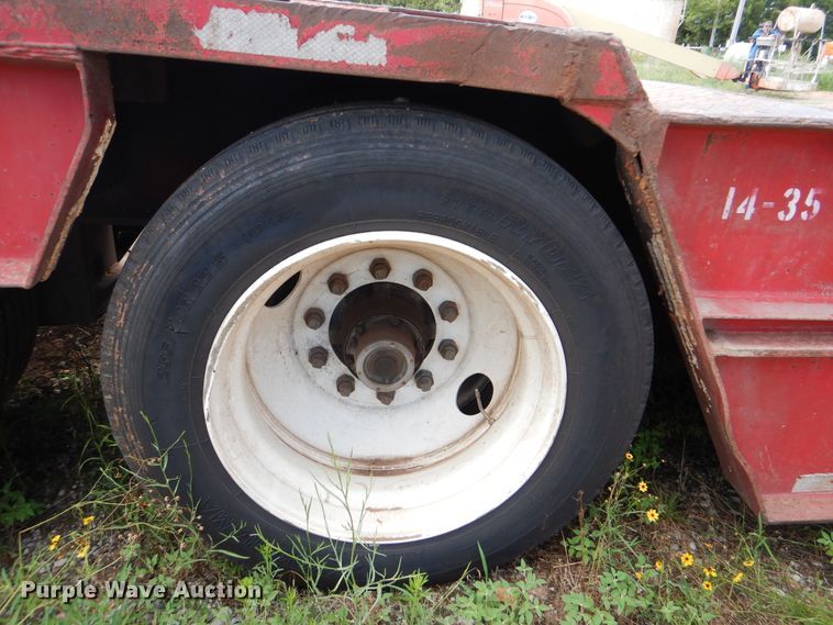 image for item DI0294 2000 Atoka 06-RGN-50-3 lowboy equipment trailer