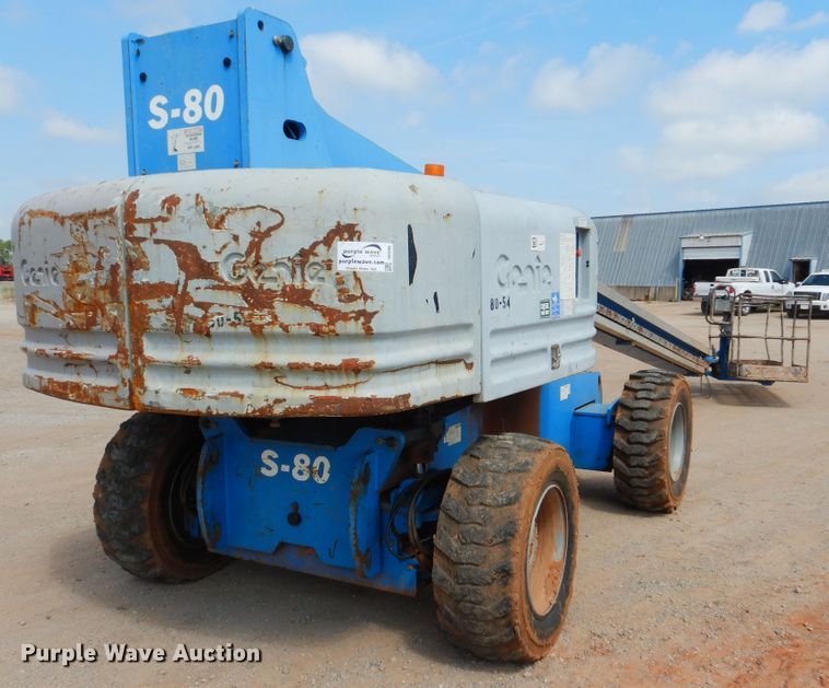 image for item DI0296 2008 Genie S-80  boom lift