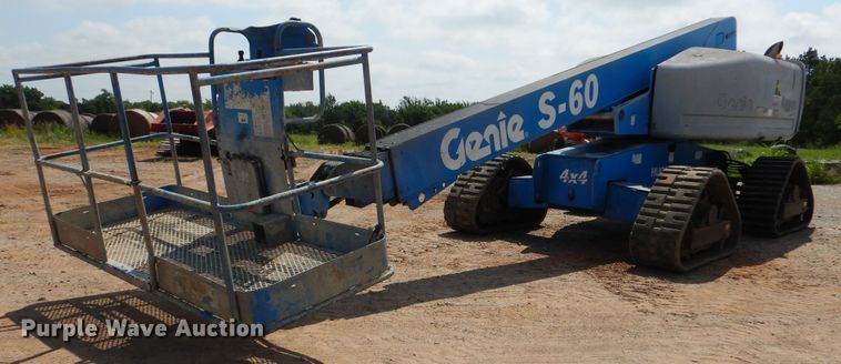 image for item DI0297 2008 Genie S60  boom lift