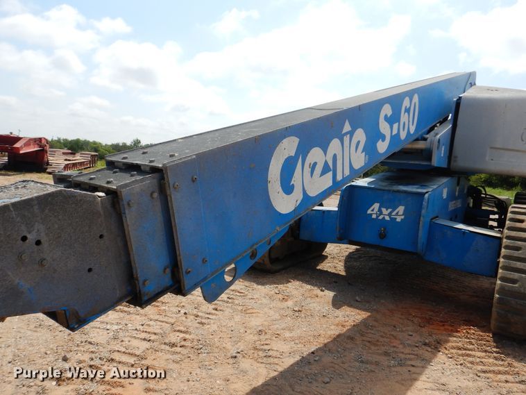 image for item DI0297 2008 Genie S60  boom lift