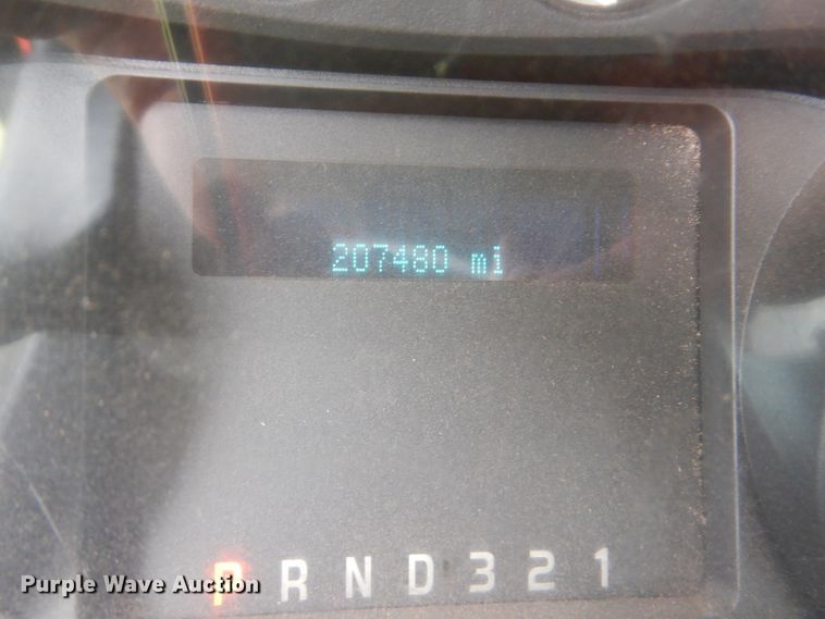 image for item DI0306 2012 Ford F550 Super Duty SuperCab flatbed truck