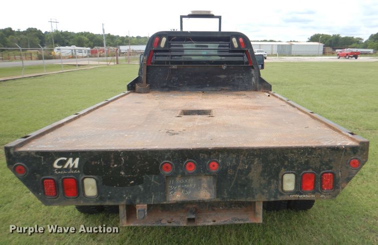 image for item DI0306 2012 Ford F550 Super Duty SuperCab flatbed truck