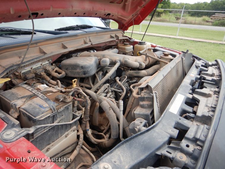 image for item DI0306 2012 Ford F550 Super Duty SuperCab flatbed truck