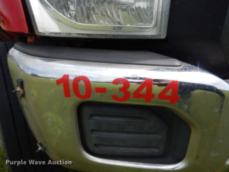 image for item DI0306 2012 Ford F550 Super Duty SuperCab flatbed truck