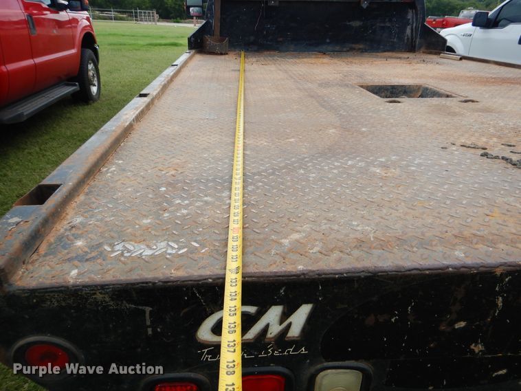 image for item DI0306 2012 Ford F550 Super Duty SuperCab flatbed truck