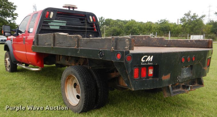 image for item DI0370 2010 Ford F550 Super Duty  SuperCab flatbed truck
