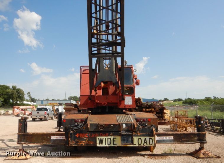 image for item HB9373 1997 FMC Link Belt HC-108C  truck crane