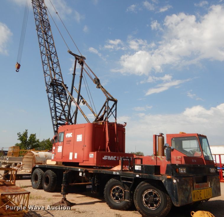 image for item HB9373 1997 FMC Link Belt HC-108C  truck crane