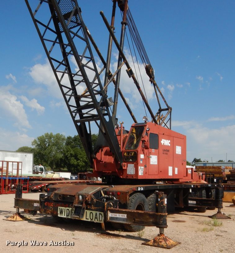 image for item HB9373 1997 FMC Link Belt HC-108C  truck crane