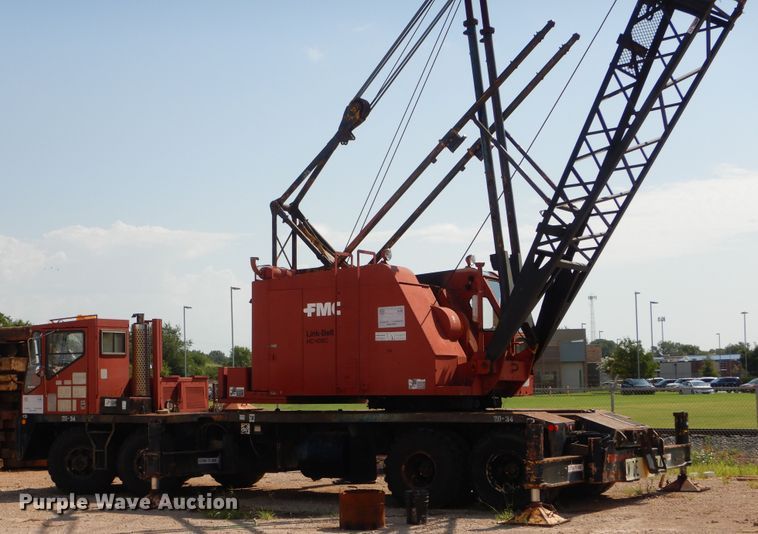 image for item HB9373 1997 FMC Link Belt HC-108C  truck crane