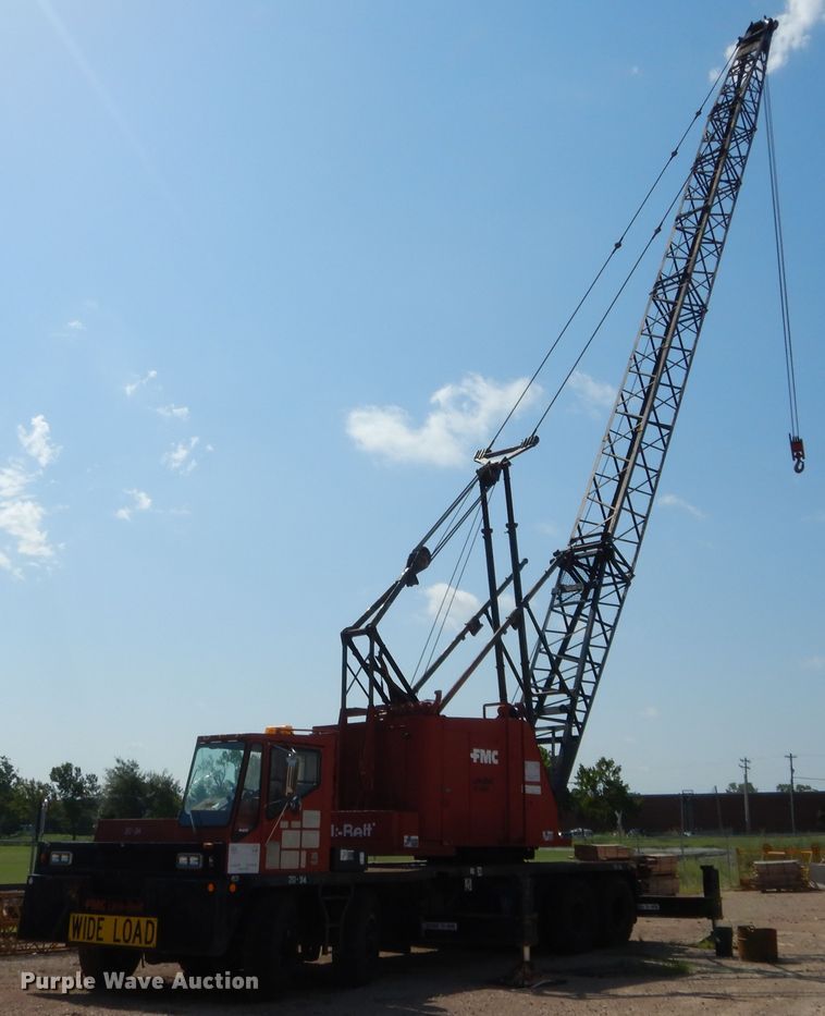 image for item HB9373 1997 FMC Link Belt HC-108C  truck crane