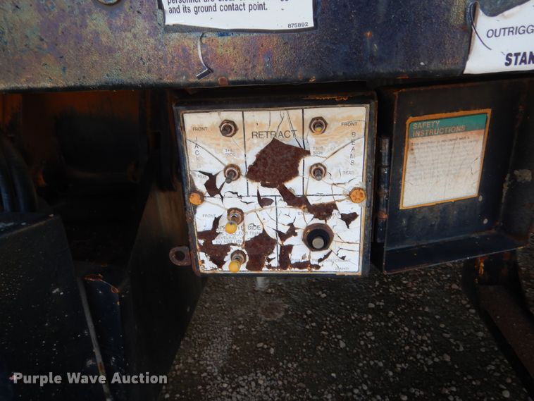 image for item HB9373 1997 FMC Link Belt HC-108C  truck crane