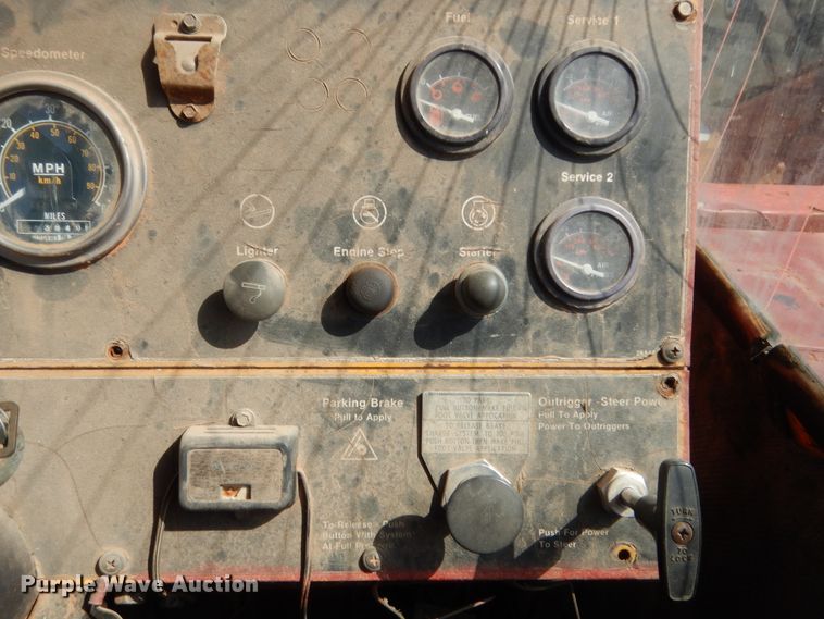 image for item HB9373 1997 FMC Link Belt HC-108C  truck crane