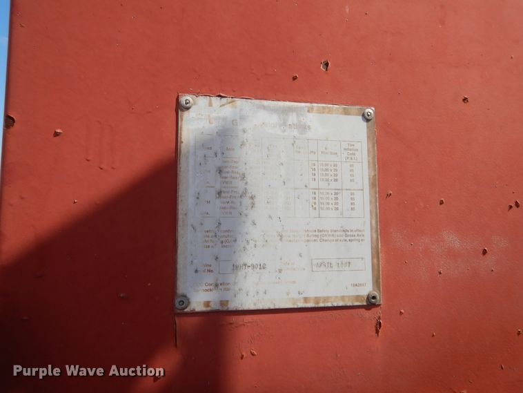 image for item HB9373 1997 FMC Link Belt HC-108C  truck crane