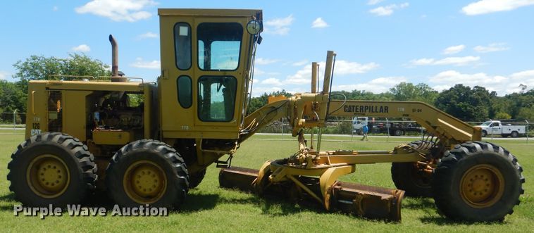 image for item HJ9892 1980 Caterpillar 12G  motor grader