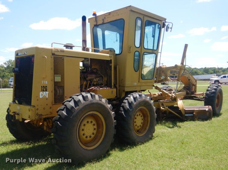image for item HJ9892 1980 Caterpillar 12G  motor grader