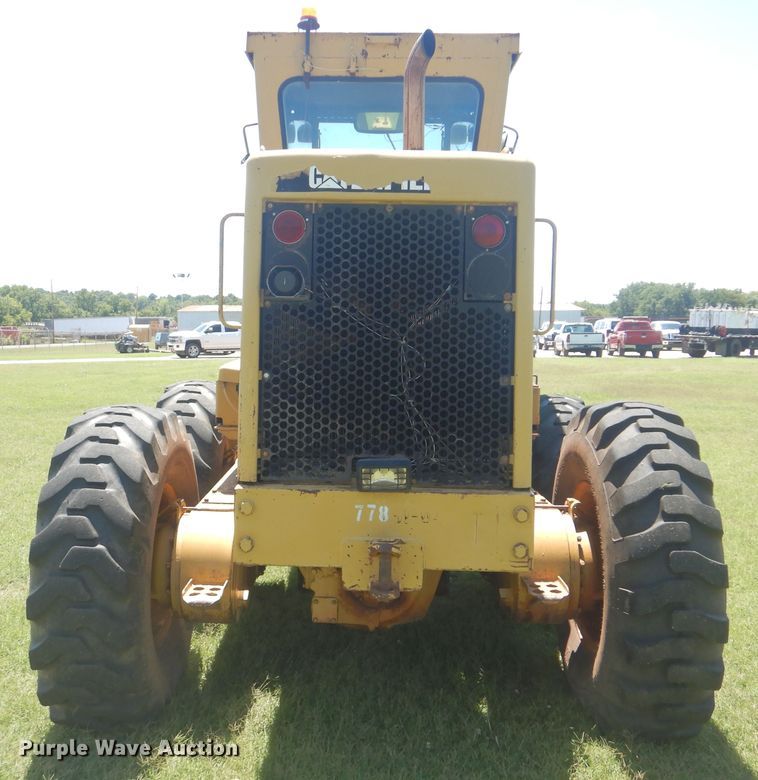 image for item HJ9892 1980 Caterpillar 12G  motor grader
