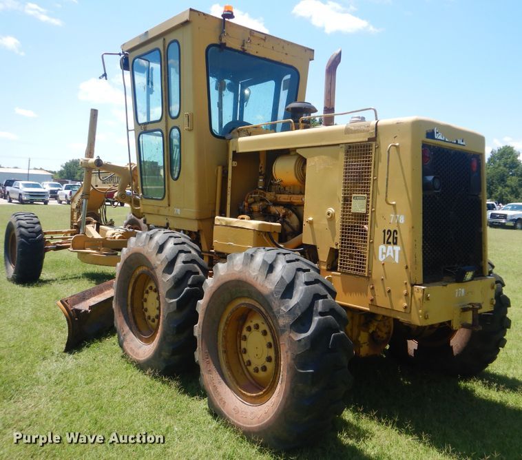 image for item HJ9892 1980 Caterpillar 12G  motor grader