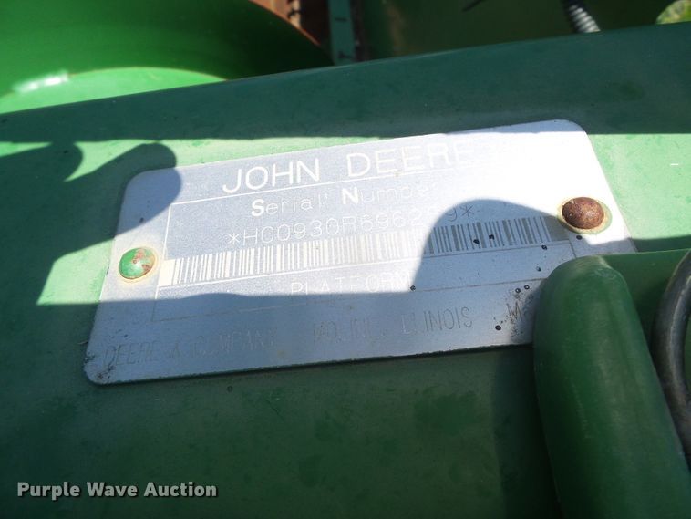 image for item DD0391 John Deere 930R rigid head