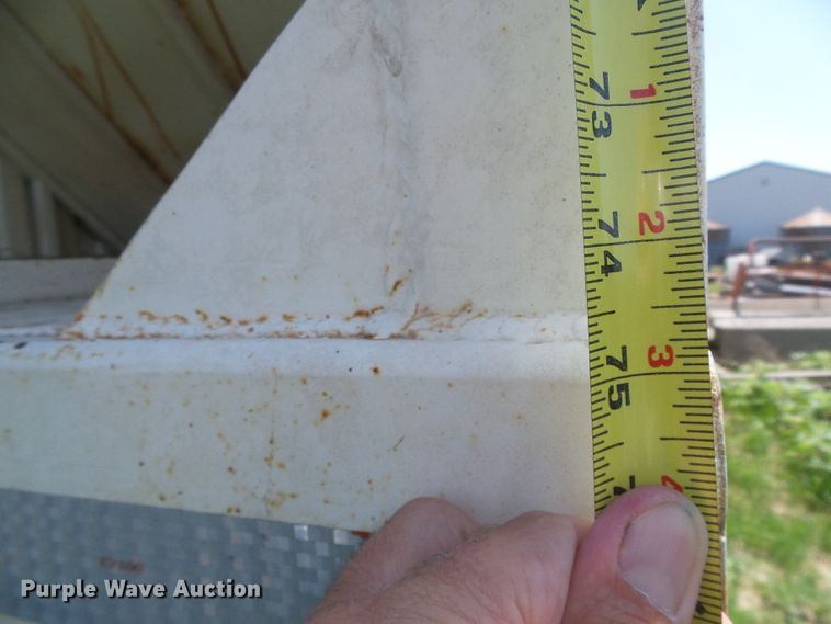 image for item DD0392 1999 shop built single hopper bottom grain trailer