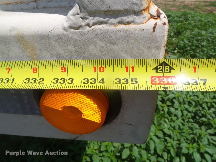 image for item DD0392 1999 shop built single hopper bottom grain trailer