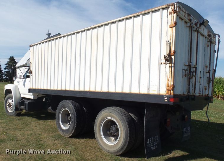 image for item DX9234 1990 Ford F800F  grain truck