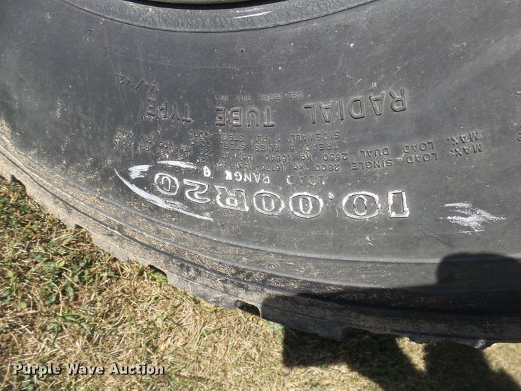 image for item DX9234 1990 Ford F800F  grain truck