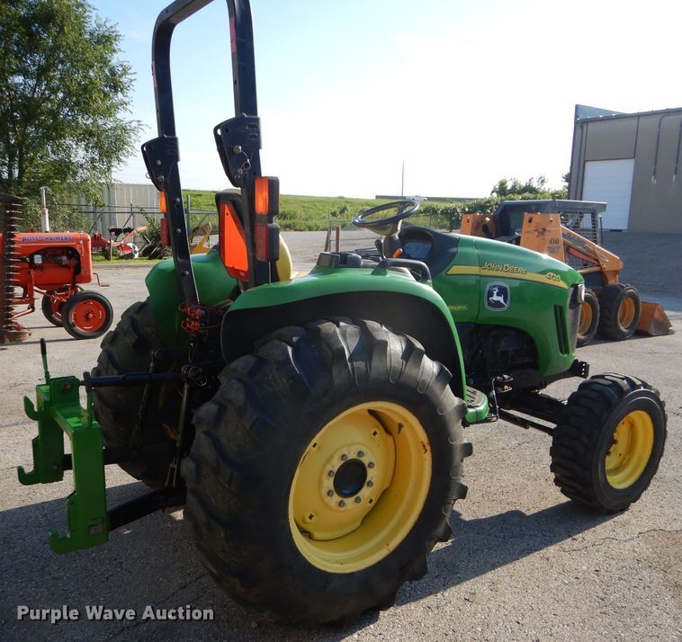 image for item FY9170 2008 John Deere 4720  MFWD tractor