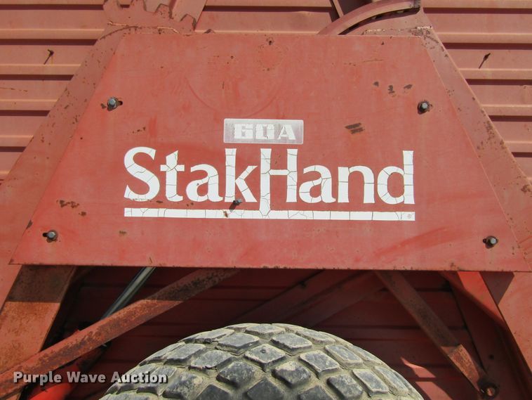 image for item GQ9081 Hesston StakHand 60A bale stacker