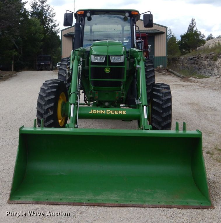 image for item GV9198 2013 John Deere 6115D  MFWD tractor