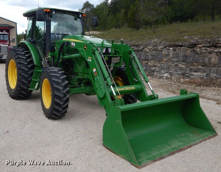 image for item GV9198 2013 John Deere 6115D  MFWD tractor