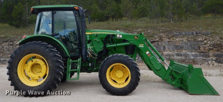 image for item GV9198 2013 John Deere 6115D  MFWD tractor