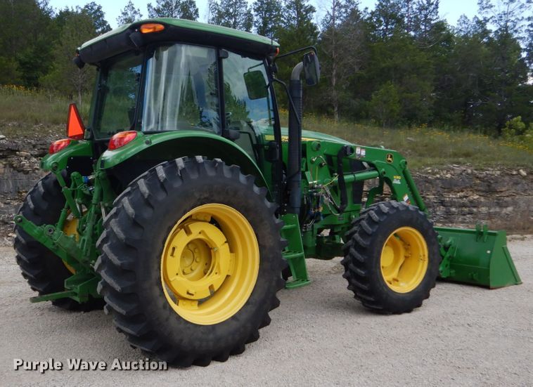 image for item GV9198 2013 John Deere 6115D  MFWD tractor