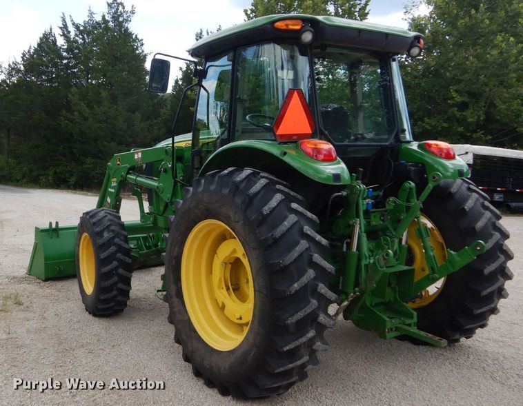 image for item GV9198 2013 John Deere 6115D  MFWD tractor