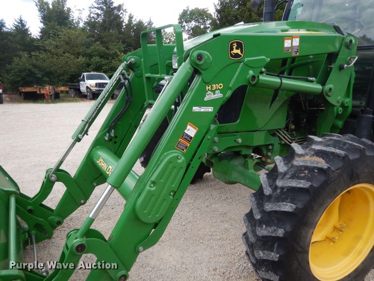 image for item GV9198 2013 John Deere 6115D  MFWD tractor