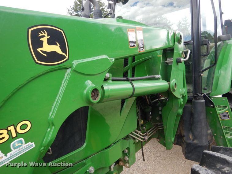 image for item GV9198 2013 John Deere 6115D  MFWD tractor